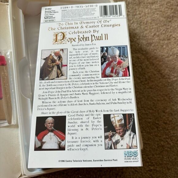 Pope John Paul II VHS Tape Set - Picture 9 of 10